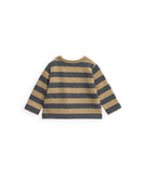 Striped Jersey Sweater / Nature Melange