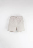 Sand chino style shorts