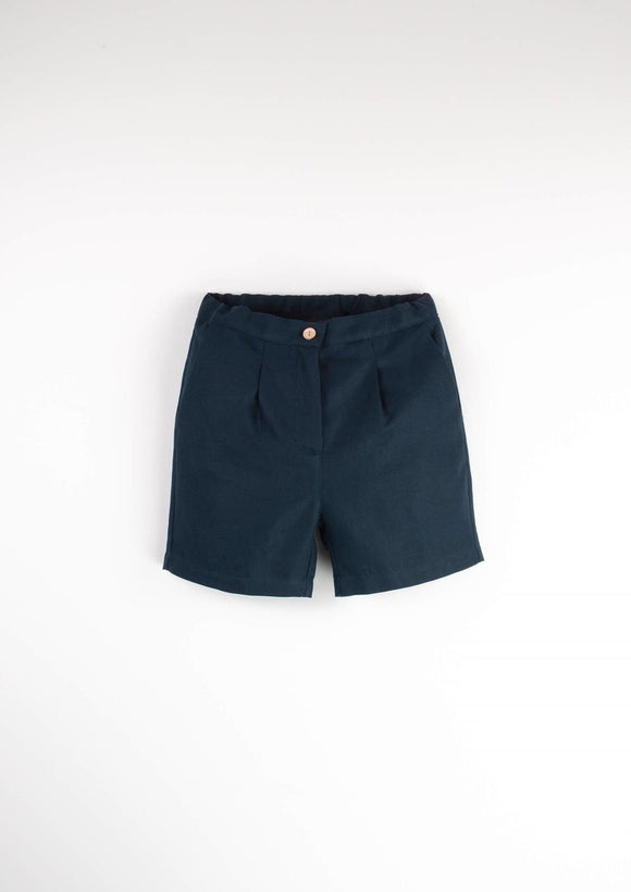 Navy Blue chino style shorts