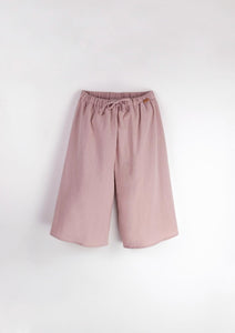 Pink loose fit culotte