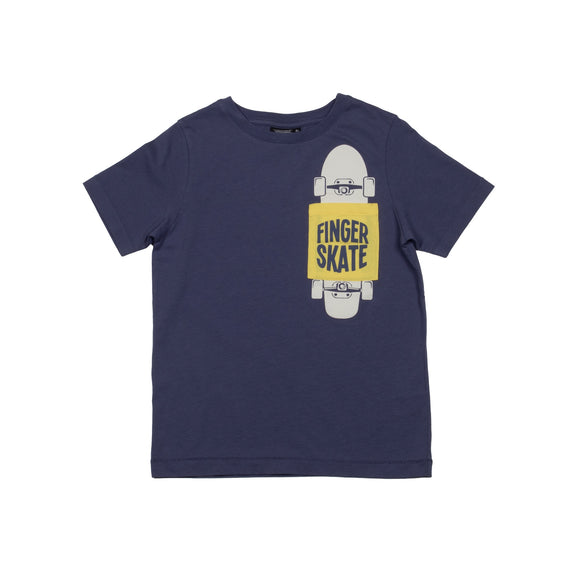 Finger Skate Pocket Tee - Jersey_Liberty