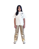 Metallic Trousers / Gold