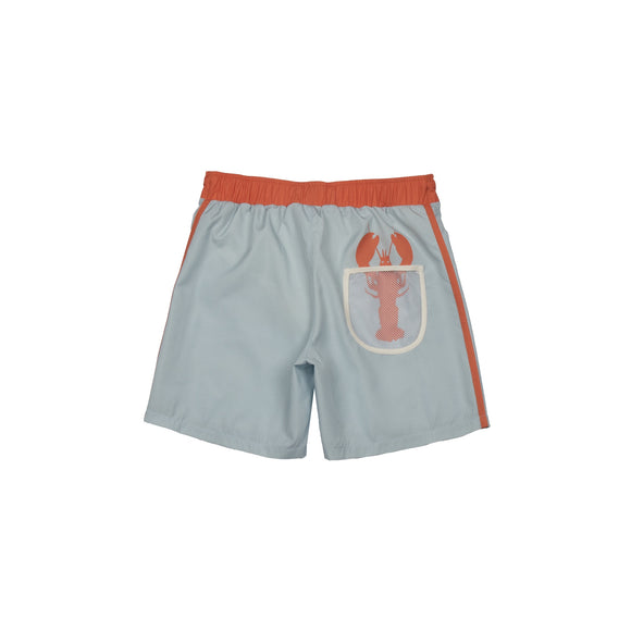 Lobster Swim Standard Long Shorts - Seaqual_ Surf Blue