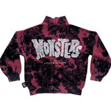 MONSTER Tie Dye Zip Jacket / Maroon