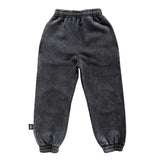 PATCHED SPIDER WEB Jogging Pants / Grey