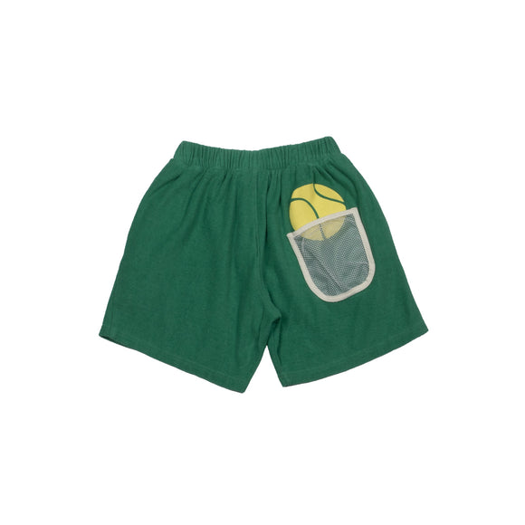 Tennisball Towel Shorts - Green
