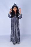 Velvet Kaftan Grey