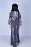 Velvet Kaftan Grey