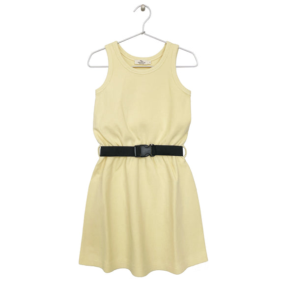 Belted Dress - Yellow