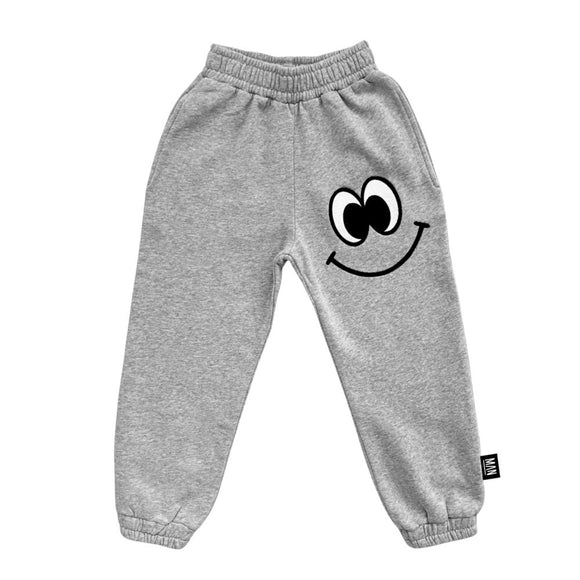 Easy Peasy Jogging Pants - Grey/Grey Melange