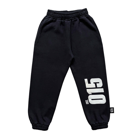 Established 015 Jogging Pants - Midnight Black