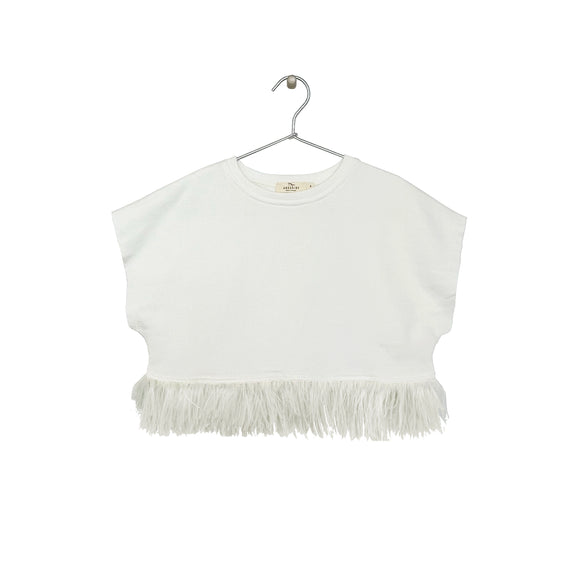 Embellished Top - Off-white