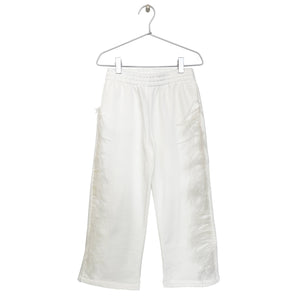 Embellished Straight Leg Track Pants - Off-white