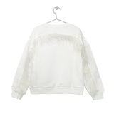 Embellished Sweatshirt - Off-white