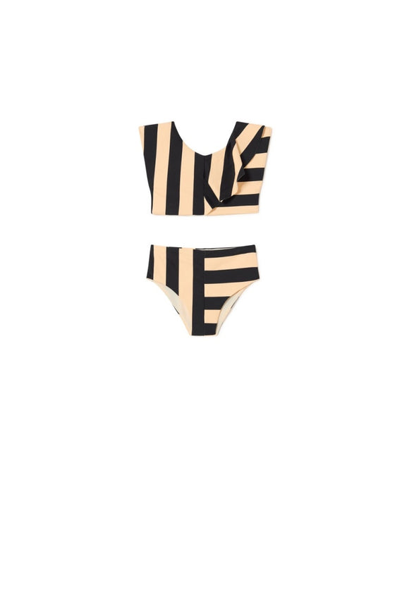 Iconic Lines Bikini-cream-black