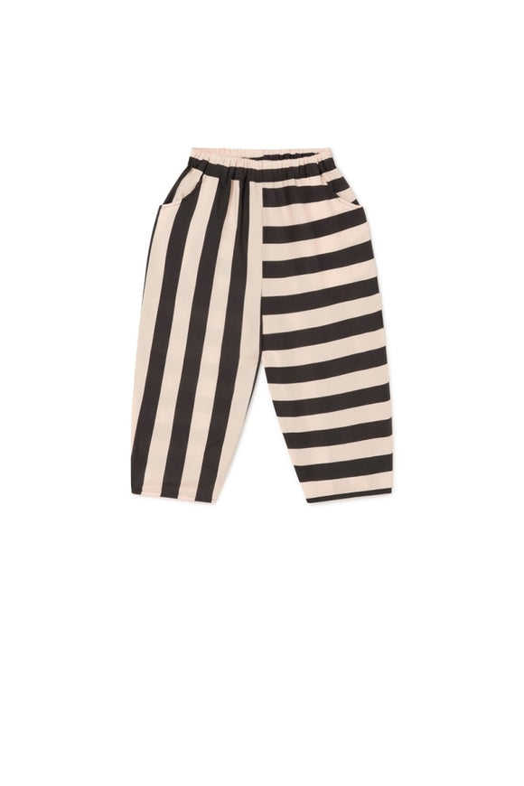 Iconic Lines Pants - cream-black