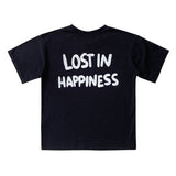 LOST IN HAPPINESS Skate T-shirt - Black