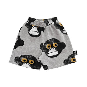 Monkey Board Shorts - Grey/Melange