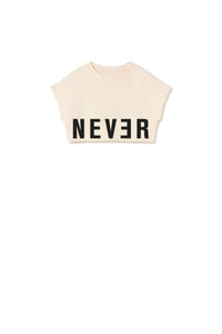 Nevermore Crop Top - cream