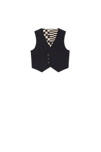 Outcast Waistcoat - black