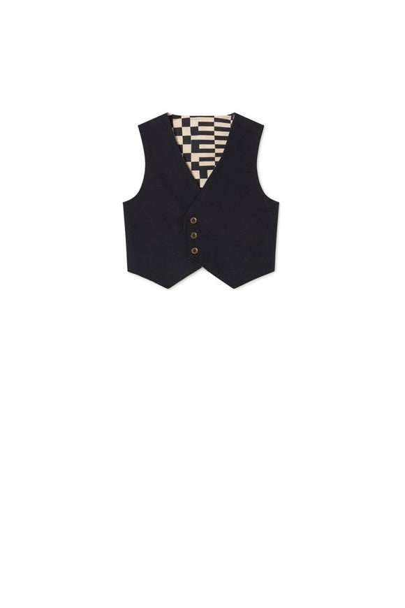 Outcast Waistcoat - black