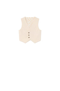 Outcast Waistcoat - cream