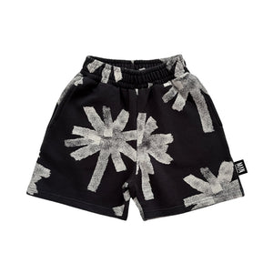 Palms Board Shorts - Midnight Black