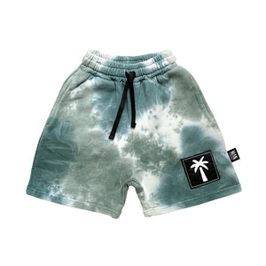 Paradise Tie Dye Board Shorts - Storm Tie Dye