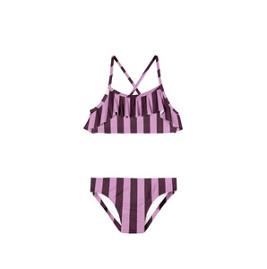 Ruffled Bikini Set  -  Pink