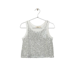 Sequined Top - Silver