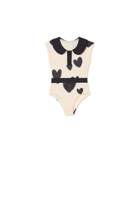 Skinny Love Bathing Suit  -  cream/black