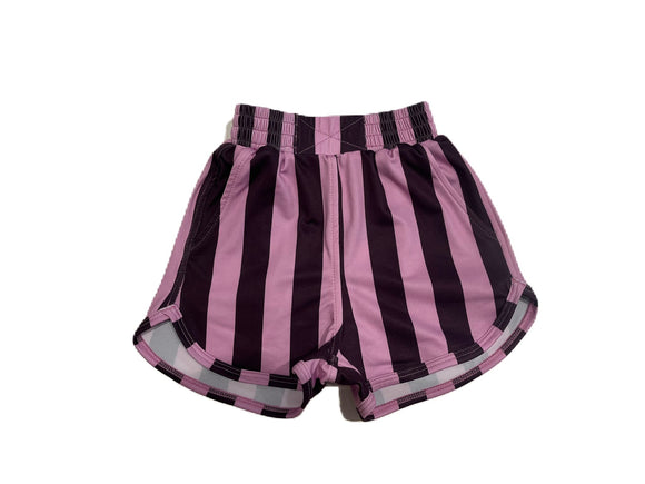 Striped Running shorts - Pink