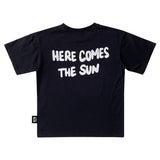 SUN IS OUT Skate T-shirt / Black