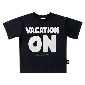 Vacation On Skate T-Shirt-Midnight Black