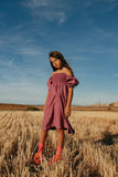 VIOLET Smocked Dress / Violet