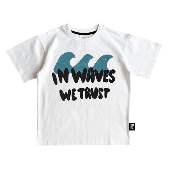 Waves Skate T-Shirt-White