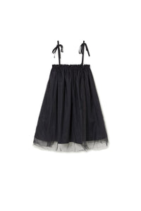 Wednesday Short Tulle Dress - black