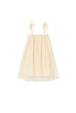 Wednesday Short Tulle Dress - cream