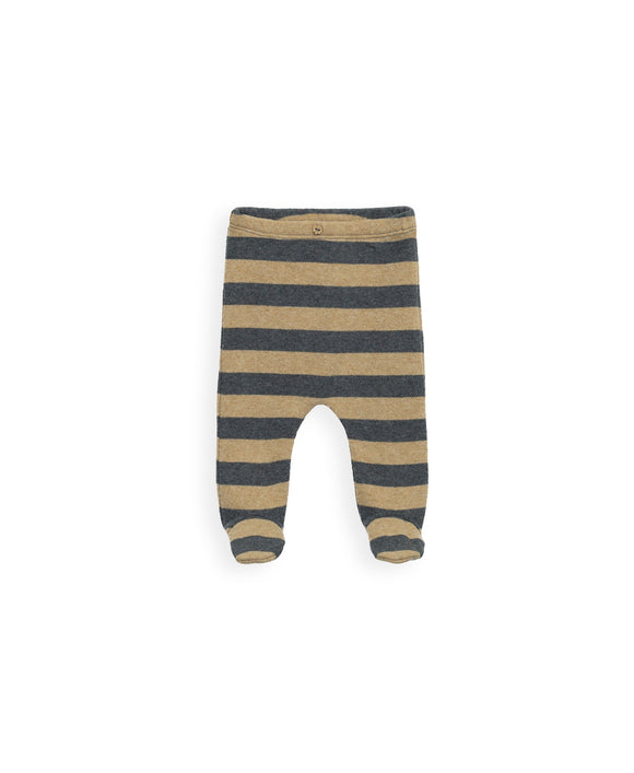 Striped Jersey Legging / Nature Melange