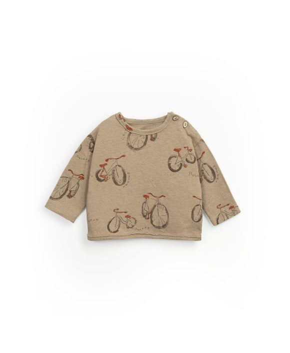 Printed Jersey LS T-shirt / Cesar