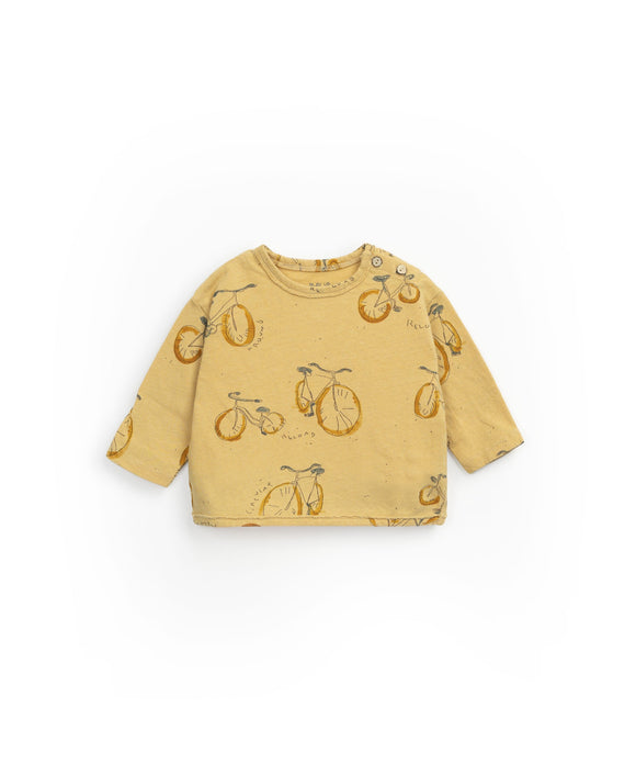 Printed Jersey LS T-shirt / Nature