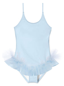 Blue Ballerina Bathing Suit