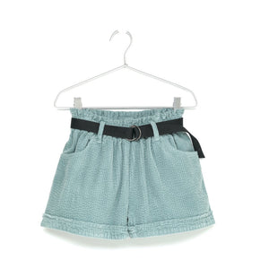 ANDORINE Belted Shorts / Mint