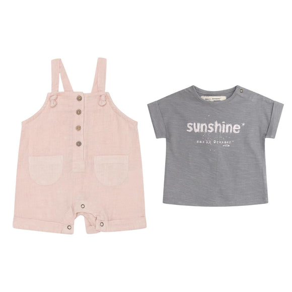 Small Dreamer STAR-SUNSHINE SET / grigio