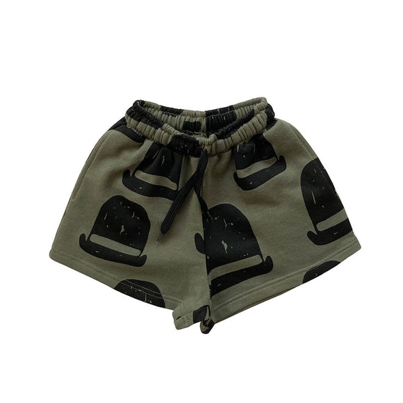 Little Man Happy CHAPEAU Sweat shorts - Khaki