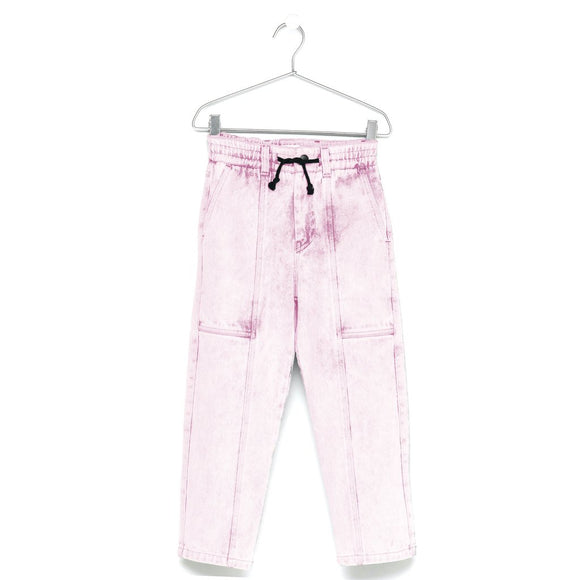 DENIM TROUSERS / PINK