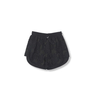 Burnout Lace Short / Black