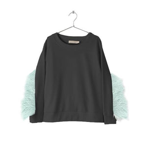 Embellished Sweatshirt Black