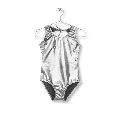 Metallic swimsuit Silver