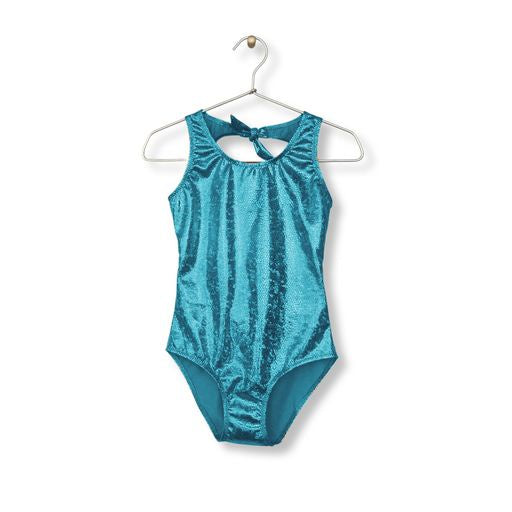 Metallic swimsuit  Blue